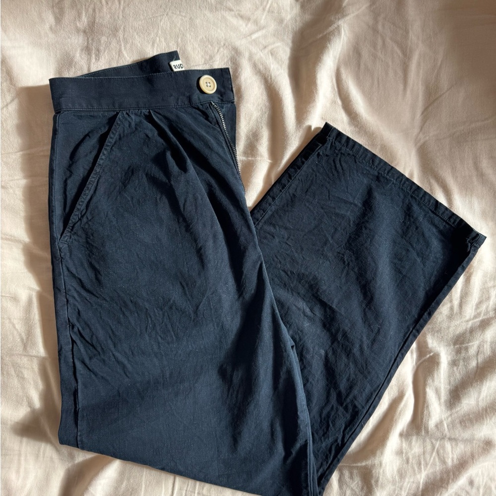 Rudy Jude Black Indigo Trousers